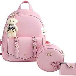 ASMITA FAISHON sling bag set for ladies, school or college girl's combo of 3 8 L Backpack (bag92)-image-37