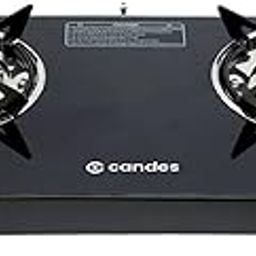 Candes Gas Stove 2 Burners | Gas Saver Tornado Burners | Automatic Ignition 2 Burner Gas Stove | 6mm Toughened Glass | Gas Chulha | LPG Gas Stove | ISI Certified | 1 Yr Warranty-image-9