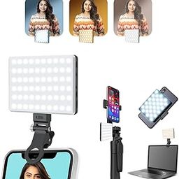 SKYVIK SIGNI Face Fill Light with 3 Adjustable Modes for Vlogs, Zoom Video Conferencing, Makeup, & Fashion Selfie Reel. CRI 95+ for True Colors, 1800mAh Battery, Type-C with Laptop & Phone Clip-12