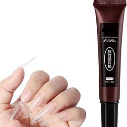 Gel Nail Glue - 20ML Solid Gel for Soft Tips, Multifunctional Professional Tools, Strong Adhesive for Rhinestones, Charms and Gems-48