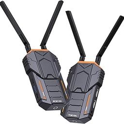 Atdaraz Wireless Video Transmission Set 656ft/200M, 5G Wireless HDMI Video Transmission and Receiver System 1080p60 with Dual HDMI Loopout and IR for Live Stream/Filmmaking/Photography (R100 Plus)-10