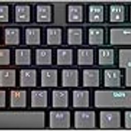 ZEBRONICS Nitro Plus Mechanical Keyboard, 104 Keys, Clicky Blue Switches, Integrated Multimedia Keys, Multicolor LED, Windows Lock Function, 1.5m Durable Cable (Black)-12