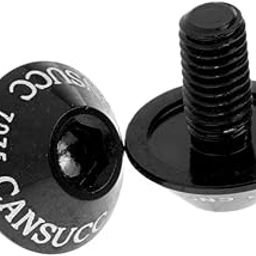 SECRET DESIRE Aluminum Alloy Bike Water Bottle Cage Bolt Holder Socket Screw M5x10mm Black-image-17