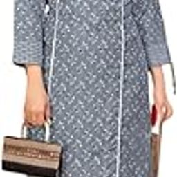 Women's Ethnic Rayon Printed Straight Kurta Pant Set, Perfect for Any Occasion, 3/4 Sleeve-image-101