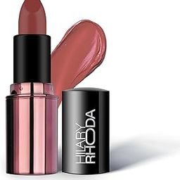 Hilary Rhoda Creamy Touch Lipstick | Infused with Olive Oil, Shea Butter & Vitamin E | Highly Pigmented & Creamy Texture | Long Lasting & Keeps Lips Moisturising -4g (Brown Blush - Shade 06)-picture-12