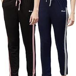 Women Cotton Stribed Casual Style Pyjamas|Lowers With 2 Side Pockets : Ideal For Night Wear & Comfort Wear - The Ultimate Relaxed Fit Track Pants (Combo-608)-image-21
