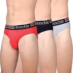 Casuals 4000 Men's Cotton Briefs, Soild Underwear for Men with Ultrasoft Waistband - Pack of 3(S)-picture-14