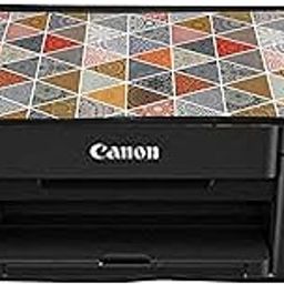 Print Fab Printer Cover for Canon Pixma G2020 / G2010 All-in-One Wireless Ink Tank Colour Printer-Traingle-image-90