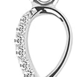 925 Sterling Silver Lia Pendant Necklace | with or Without Chain | Gift for Women and Girls-image-20