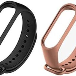 Inefable® Mi Band 3 & 4 Strap Band Wristband Strap Compatible with Mi Band M3 & M4 Original Device Not Included |-3