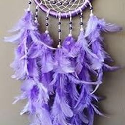 UVID Art and Craft Supplies Feather Dream Catcher (25 inch, Purple)_BZ_UVID5InchPURPLEDreamcatcher-image-82