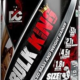 DC DOCTORS CHOICE Bulk King Advanced Mass Gainer and Weight Gainer for bulking (Choco Brownie Fudge, 1Kg)-27