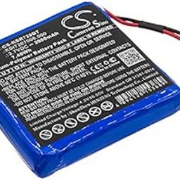 BUSFUIVA - Replacement battery for Ksenia Duo wireless repeater, indoor siren radio 3.7V/2000mA-3