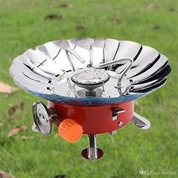 Hebezon Butane Mini Gas Stove For Camping Picnic,Trekking,Hiking And Cook Very Healthiest Food In Outdoor Kitchen Activities - Alloy Steel-image-23