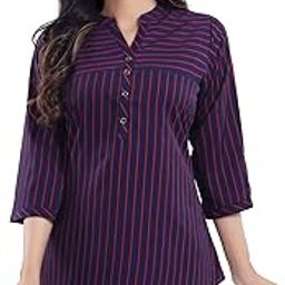 Impex Women Girls Crepe Top Tunic-image-83