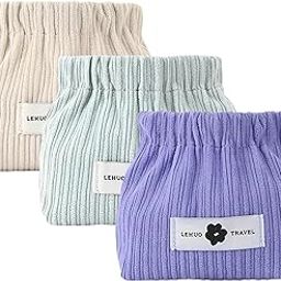 Tanna Enterprise 3 PCS Elastic Corduroy Storage Bag, Corduroy Elastic Storage Bag, Elastic Storage Pouch, Mini Jewelry Storage Pouches for Women Girls, Easy Squeeze Open Portable (Multi)-image-72