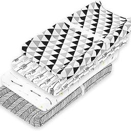 Changing Pad Cover | Black Triangles-image-10