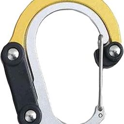 HEAVENGLOW Carabiner Clip and Hook for Travel Backpack Handbag Holder Hanger Golden-image-10