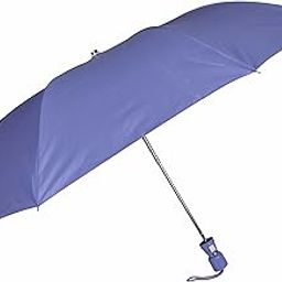Fendo Laura Light Violet 2 Fold Auto Open Monsoon Umbrella for Rain & Sun, Windproof Umbrella, Unisex Umbrella with UV Protection, 24.5 Inch-image-3
