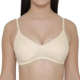 clovia Women's Cotton Padded Wire Free Non-Wired Full-Coverage Bra-picture-20