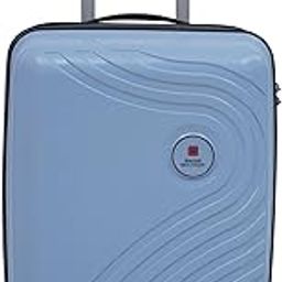 MilesPro 55CM Hard Trolley Luggage, Durable Polypropylene, 3D Embossed Design, Anti-Theft Zipper, 3 Dial Lock, 20-Inch Cabin Size, Lightweight Travel Suitcase, Grey-picture-20
