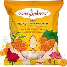 MANGALAM Camphor Tablet 500g (Big Round) Pouch - Pack of 1 | 100% Pure | For Puja, Festivals & Other Religious Ritual | No Dangerous Chemicals | Leaves No Residue Or Ash-image-64