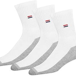Men's Crew Length Cushion Cotton Socks (Pack of 3) (Free Size)-image-30