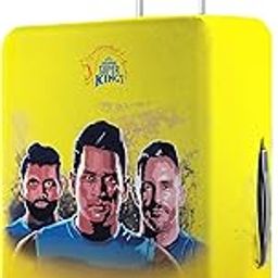 x Chennai Super Kings (CSK) Polyester Yellow Whistle Podu Protective Luggage Cover-image-50