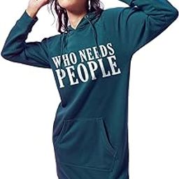 Women's Cotton Blend Graphic Printed Regular Fit Full Sleeve Terry Hoodie Dress-picture-8