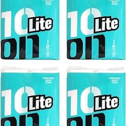 10 on TISSUES Lite Multi-Purpose Household Towel Roll, 2 Ply Tissue Paper, Kitchen Towel Roll, Napkin, 60 Pulls Per Pack, 2 IN 1, Pack of 4, Total 8 Rolls (60 x 8 = 480 Sheets)-9