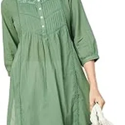 max Women's Cotton Blend Solid Regular Kurta-picture-29