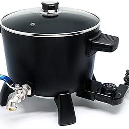 Wax Melter for Candle Making, 6Qts Candle Wax Melting Pot with Spout for Soy Wax Soap Base Easy Pour & Non-Stick & Temps-image-50