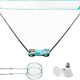 STRAUSS Badminton Rackets Set of 2 with Net & Shuttle | Durable Material Badminton Kit | Adjustable Height Net | Kit Bag | Shuttle Bats Set of 2 | Settle Cork Bat Set |with Replacement Parts-image-32