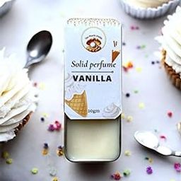 The Pearls Studio Solid Perfume Vanilla - Long Lasting, Travel-Friendly, Natural Fragrance Balm, 10gm | Sweet, Soothing Scent | Pocket-Sized Solid Cologne for Men & Women-image-98