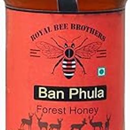 "Royal Bee Brothers | Ban Phula Natural Forest Honey | 100% Raw, Unprocessed, Unheated, and Unfiltered | Sourced from Wild Honey Bees of the Sundarbans | Pure, Chemical-Free, and Untouched by Adulteration | Authentic Natural Goodness."-0