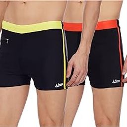 Mens Costume Is-010 Size 2Xl Black/Yellow With Is-010 Size 2Xl Black/Orange Pack Of 2 And Swimming Goggles Is-501-image-65