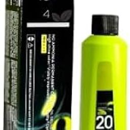 Professional Hair Color No : 2 Dark Brown 60gm + 20 Vol Developer 6% 90ml Mini Bottle Of Pack set-image-15