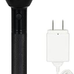 High Power LED Flashlight with Dual Beam, USB Rechargeable, Emergency Light Function, Black-image-27