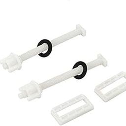 PC Product Seat Cover Screw Hinges Set With 120mm bolt for Wall Hung and One Piece Toilets (Material: ABS) (41mm)-image-37