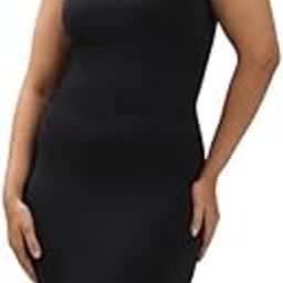 Women Seamless Bodycon Dress with Built-in Bra Adjustable Straps-image-27