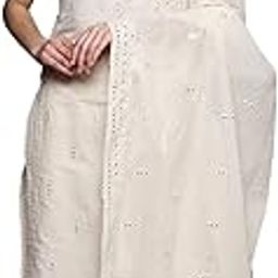 Women's Embroidered Cotton Straight Kurta Trouser With Dupatta Set-image-55
