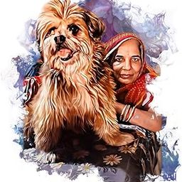 KARNI CREATION Customized Dog Photo Frame | Personalized Pet Picture Frame | Dog Cat Photo Gift Frames Dog Mom Dad Gift | Gift For - Anniversary | Birthday |Wife | Husband | Sister | Gift For SomeOne | Love Everone (Black 12x18) BLACK-image-2