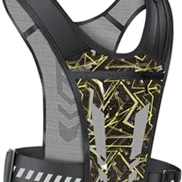ecomistiq ECOMISTIQ® Running Vest with Reflective Strips Chest Bag Lightweight Night Running Gear|Sporting Goods |Fishing|Clothing & Accessories|Safety & Reflective Gear-picture-16