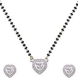 American Diamond & Cubic Zirconia Mangalsutra Set-image-23