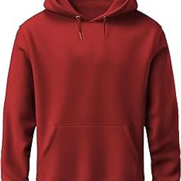Mens Solid Hoodie Plain and Trendy Hooded Sweatshirt for Men Best Streetwear Hoodies-image-24