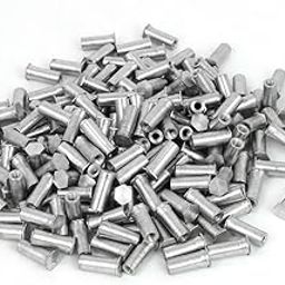 3NH® M3x13mm Hex Head Full Thread Carbon Steel Zinc Plated Self Clinching Standoff Silver Tone 100pcs-image-1