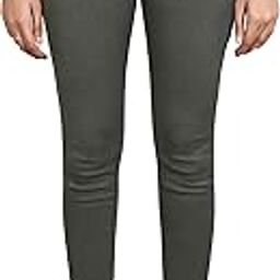Stretchable Material Ankle Length Single Button Closure Ripped Denim High Rise Regular Fit Jeans for Women-image-13