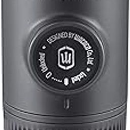Wacaco Nanopresso Manually operated Mini Portable Espresso Maker- With Adapter-Extra Small Coffee machines for Travel, Camping, Office-Black-image-22