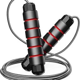 SAMJU Polyvinyl Chloride Skipping Rope for Exercise Workout & Weight Loss - Tangle Free-image-19