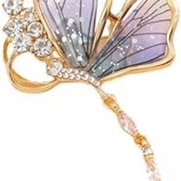 ™ 2xButterfly Brooch Pin Modern Alloy Lapel Badge for Clothing Sweater Cheongsam | Pins & Brooches | Fashion Jewelry-image-75